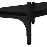  Konzolna stolica Crni hrast 160 x 29 x 80 cm Konstruirano drvo | Eponuda.ba