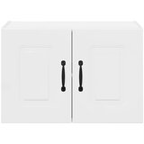 vidaXL Zidni kuhinjski ormarić s policom 2 pcs Visoki sjaj bijela | shoptok.hr