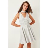 Trendyol Gray Sparkly Dress | Shoptok.si