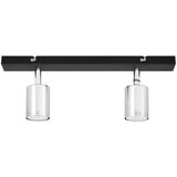  LED spot svetlo TUNE 2xGU10/4,8W/230V matni hrom/crna | Eponuda.com