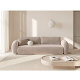 Cosmopolitan Design Bež žametna raztegljiva/s prostorom za shranjevanje sedežna garnitura 262 cm Tonale – | Shoptok.si