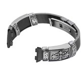 INF Kompatibilno – Huawei Band 11/11 Pro PU pašček z metuljčno zaponko Black, (5000264428) | Shoptok.si