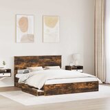  s od storage s ladicama Dimljeni hrast 160 x 200 cm | shoptok.hr