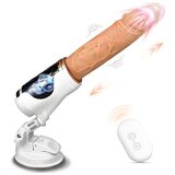 Paloqueth Realistic Dildo Fuck Machine with Vibrations & Remote Control Skin Cene