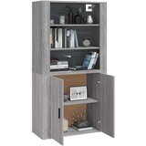  Visoka komoda siva sonome od konstruiranog drva | shoptok.hr