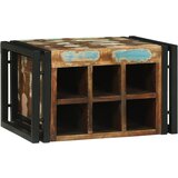 vidaXL Stojalo za vino 46 x 35 x 27.5 cm Trden predelan les u