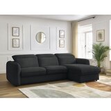 Bobochic Paris Crna sklopiva kutna garnitura (promjenjiva) Achille – | shoptok.hr
