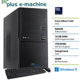 PCPLUS Namizni računalnik PCPLUS e-machine Ultra 5 225, 16 GB RAM, 1 TB SSD, W11P, tipkovnica+miška|Pisarna, (5000089105) | Shoptok.si
