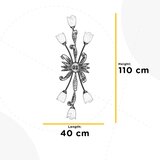 Lesnina XXXL STROPNA SVETILKA 40/110 cm | Shoptok.si