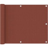 vidaXL Balkonsko platno terakota 75x500 cm oksford blago, (20692987) | Shoptok.si