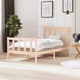 Maison Chic Posteljni okvir - Enojna postelja - Postelja za odrasle iz trdnega lesa 100x200 cm-J8686, (21768120) | Shoptok.si