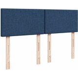  Krevet s oprugama i madracem plavi 140 x 190 cm od tkanine | shoptok.hr