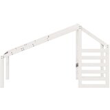 vidaXL Krov za dječji krevet bijeli 198 x 87 x 113 cm masivna borovina | shoptok.hr