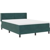  Krevet s opruga kutije Tamnozelena 200 x 160 cm Baršun | shoptok.hr