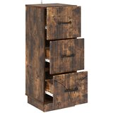  Ormar s ladicama Dimljeni hrast 33 x 34,5 x 87 cm | shoptok.hr