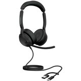 Jabra Evolve2 50 Headset Wired Head-band Office /Call center USB Type-C /USB Type-A Bluetooth Black | shoptok.hr