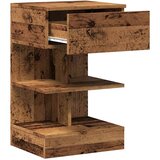  Noćni ormarić staro drvo 40x35x65 cm konstruirano drvo | shoptok.hr