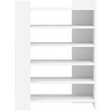 Ormarić za cipele bijeli 74,5x37,5x100 cm od konstruiranog drva | shoptok.hr