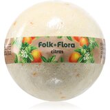 Folk & Flora Citrus kroglica za kopel z osvežujočim učinkom 130 g cene
