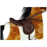  Konjić za ljuljanje sa zvučnim efektima svijetlosmeđi 74cm | shoptok.hr