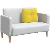  Jastuk za leđa Svijetlo žuta 60 x 24 x 50 cm tkanina | shoptok.hr