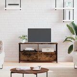  ormarić boja dimljenog hrasta 90x33x45 cm od drva i željeza | shoptok.hr