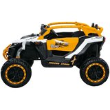 Buggy M3 žuti - bijeli 4x4 - auto na akumulator | shoptok.hr