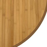  Okrugli tepih Prirodni 100 cm Bambus - Prirodna 100 cm | shoptok.hr