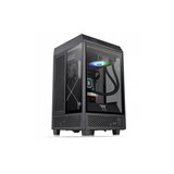 Thermaltake kućište the tower 100/Black/Win/SPCC/Tempered Glass*3 Cene