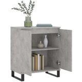 vidaXL Komoda betonsko siva 60x35x70 cm inženirski les | Shoptok.si