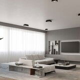  Stropna svetilka MONO 1 črna, (21347526) | Shoptok.si