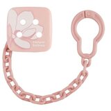 Canpol Gold Soothers Holder verižica za dudo Pink 1 kos | Shoptok.si
