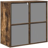  Kreveta s ladicama Dimljeni hrast 68,5 x 32 x 67 cm | shoptok.hr