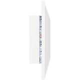 vidaXL LED kupaonsko ogledalo bijelo 90x8,5x37 cm konstruirano drvo | shoptok.hr