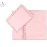 MimiNu posteljina za kolijevku 2 elem. Royal Puder Roza | shoptok.hr