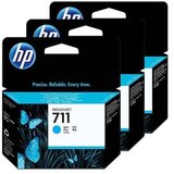 HP 711 original ink cartridge CZ134A cyan standard capacity 3-pack | Shoptok.si