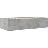  Dnevni krevet s ladicama bez madraca siva boja betona 90x190 cm | shoptok.hr