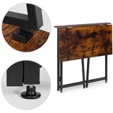 ModernHome sklopivi računalni stol 80 × 45 cm za laptop – loft stil | shoptok.hr