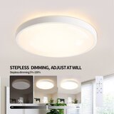  Brilagi - LED prigušiva svetiljka GLASS POOL DOUBLE LED/60W/230V 50 cm bela + daljinski upravljač | Eponuda.com