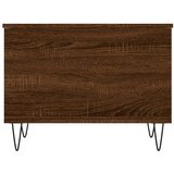  Stolić za kavu Smeđi hrasta 60 x 44,5 x 45 cm konstruirano drvo | shoptok.hr