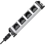 KOPP Razdelilna letev brez stikala 4-delna srebrna\, črna\, Wielandstecker 226320016, (20458069) | Shoptok.si