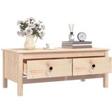  Klubska mizica 100x50x40 cm trdna borovina, (20711422) | Shoptok.si