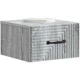 Stenski nočni omarici 2 pcs Siva Sonoma 34,5 x 33 x 20 cm, (5000209777) | Shoptok.si