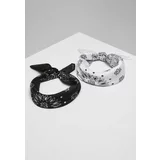 Urban Classics Accessoires Satin scarf 2-pack black/white