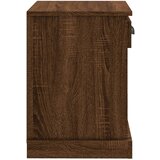  Noćni ormarići 2 kom boja dimljenog smeđi 43x36x50 cm | shoptok.hr