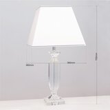 Orion LA 4-1207 - Kristalna stona lampa POKAL 1xE27/60W/230V bela/prozirna | Eponuda.com