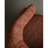 Kave Home Fotelj iz šenilje v barvi terakote Granite – | Shoptok.si