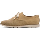 Tamaris Čevlji na vezalke svetlo rjava | Shoptok.si