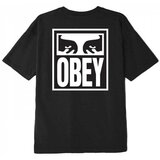 Obey Majice s kratkimi rokavi eyes icon 2 Črna u