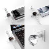 4SMARTS Qi2 Trident 3-v-1 brezžična polnilna postaja – za telefon, Samsung Watch in brezžične slušalke | Shoptok.si